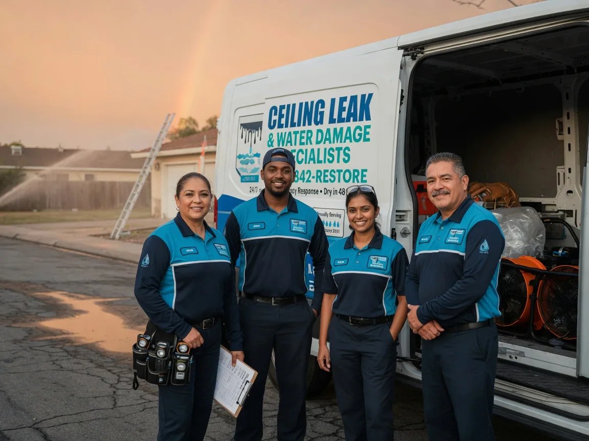 Ceiling Leak Cleanup company in La Feria, TX