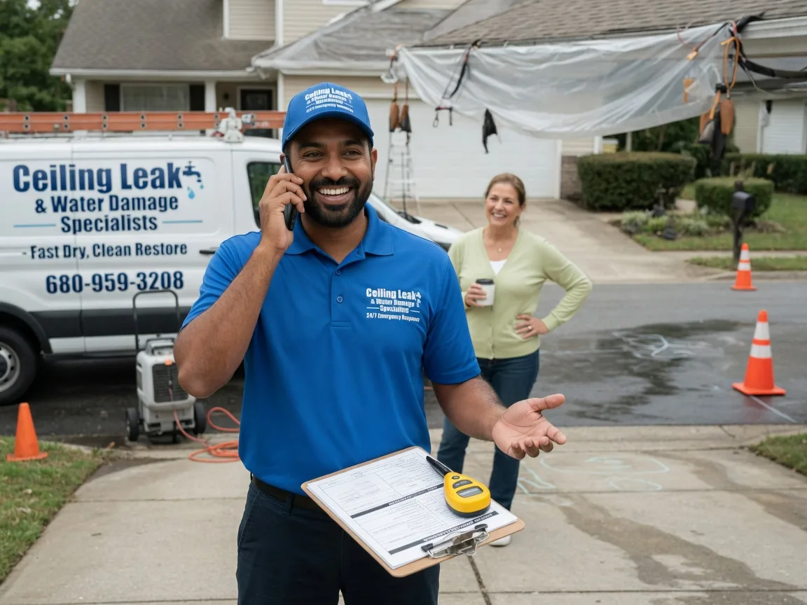 Ceiling Leak Cleanup La Feria, TX FAQs